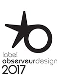 Label Observeur design 2017