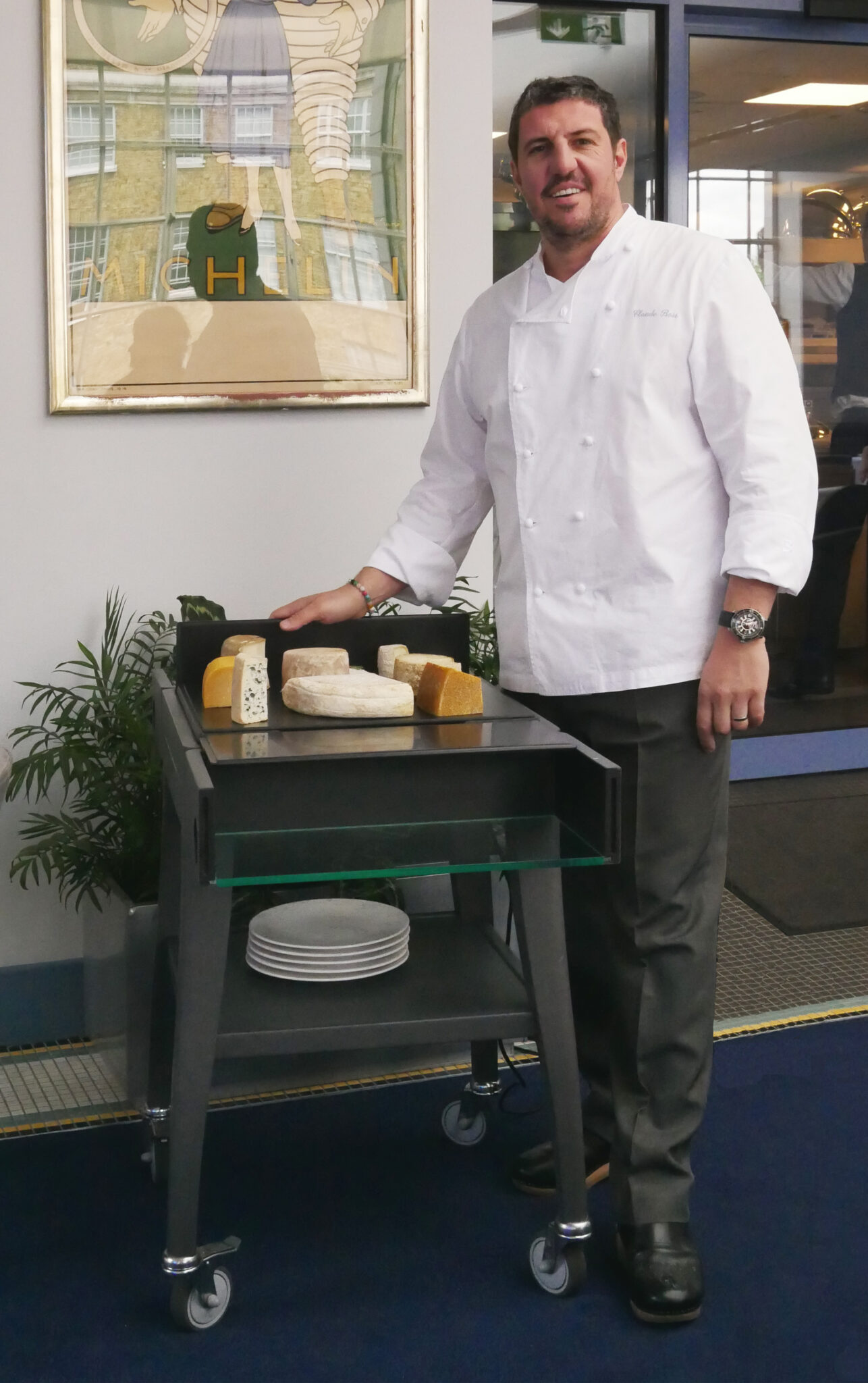 KEZA, cheese cart for cheese service in restaurant and hotel