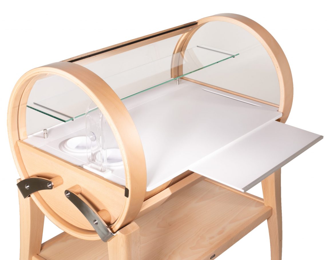 chariots de services pour la restauration et l'hotellerie